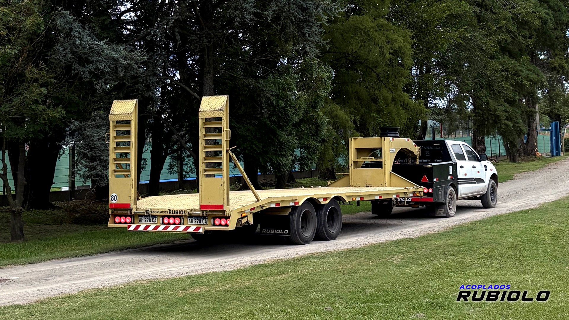 Tráiler Semirremolque Balancín homologado para 6/7 Tn. de capacidad USADO. (HO1010-U) - Imagen 6