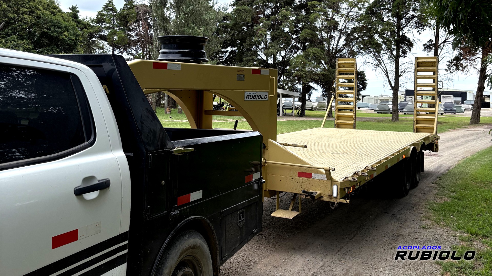 Tráiler Semirremolque Balancín homologado para 6/7 Tn. de capacidad USADO. (HO1010-U) - Imagen 5