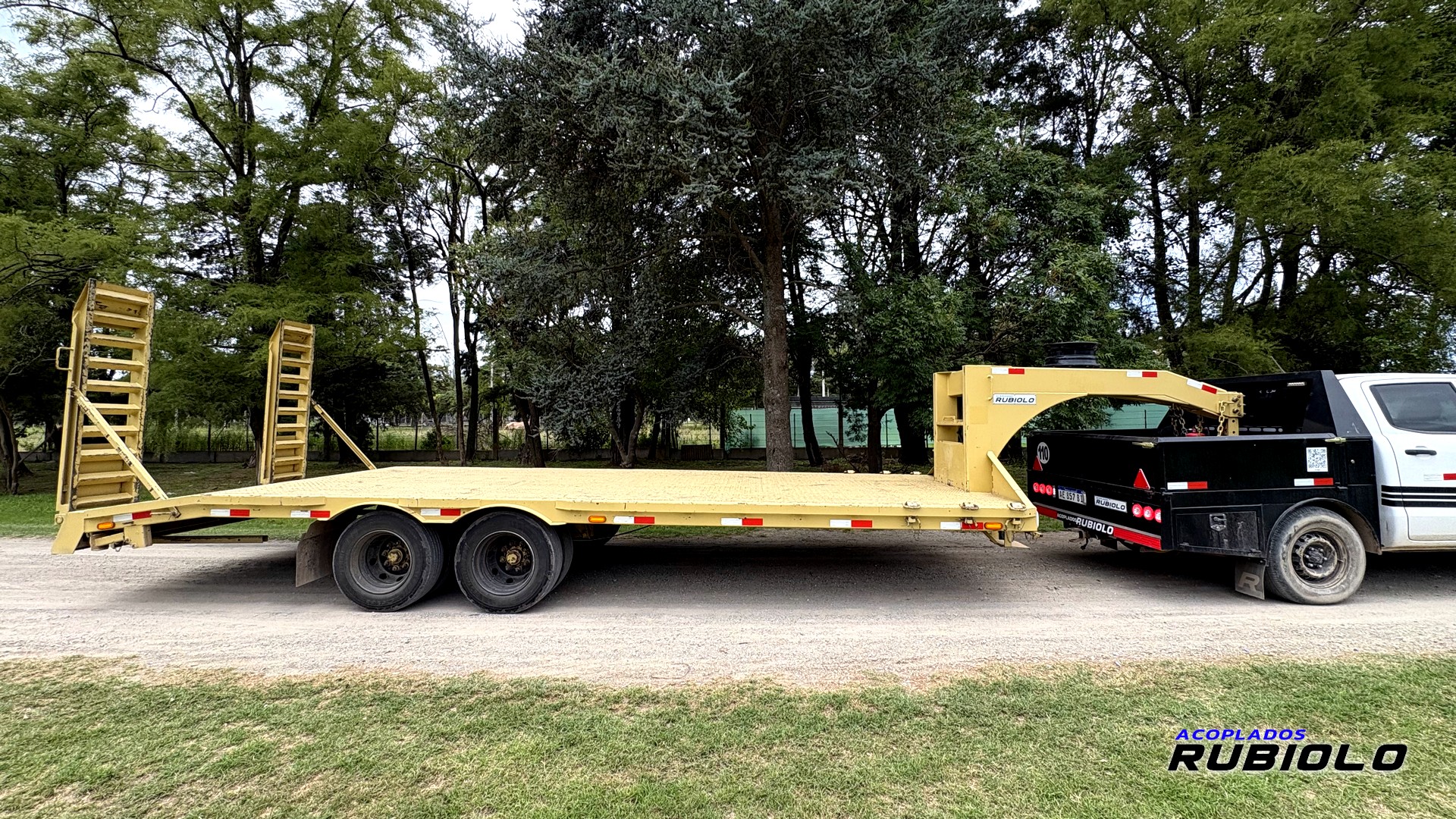 Tráiler Semirremolque Balancín homologado para 6/7 Tn. de capacidad USADO. (HO1010-U) - Imagen 4