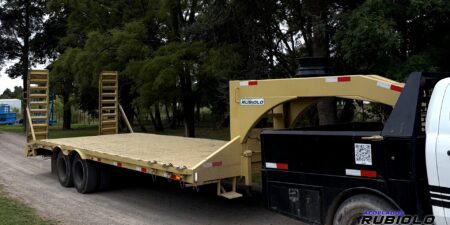 Tráiler Semirremolque Balancín homologado para 6/7 Tn. de capacidad USADO. (HO1010-U)