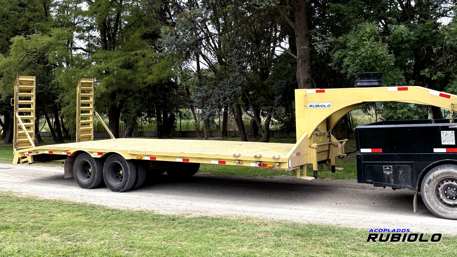 Tráiler Semirremolque Balancín homologado para 6/7 Tn. de capacidad USADO. (HO1010-U) - Imagen 2