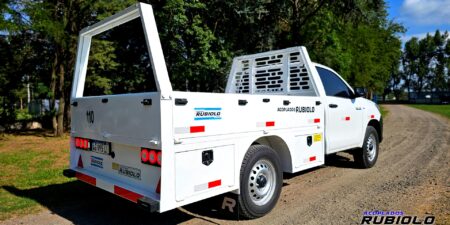 CarrocerÃa Americana de trabajo para Camionetas SIMPLE CABINA. (CC1006)