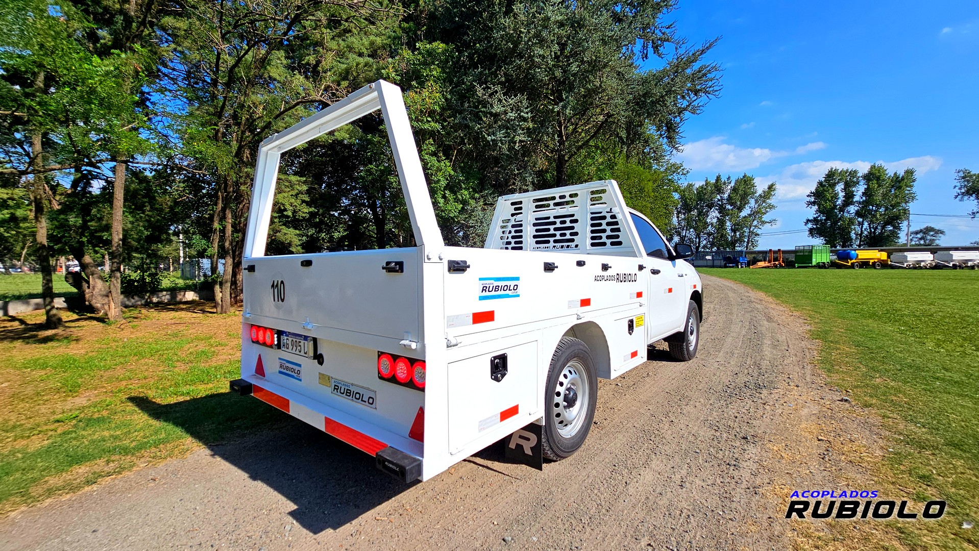 Carrocería Americana de trabajo para Camionetas SIMPLE CABINA. (CC1006) - Imagen 2