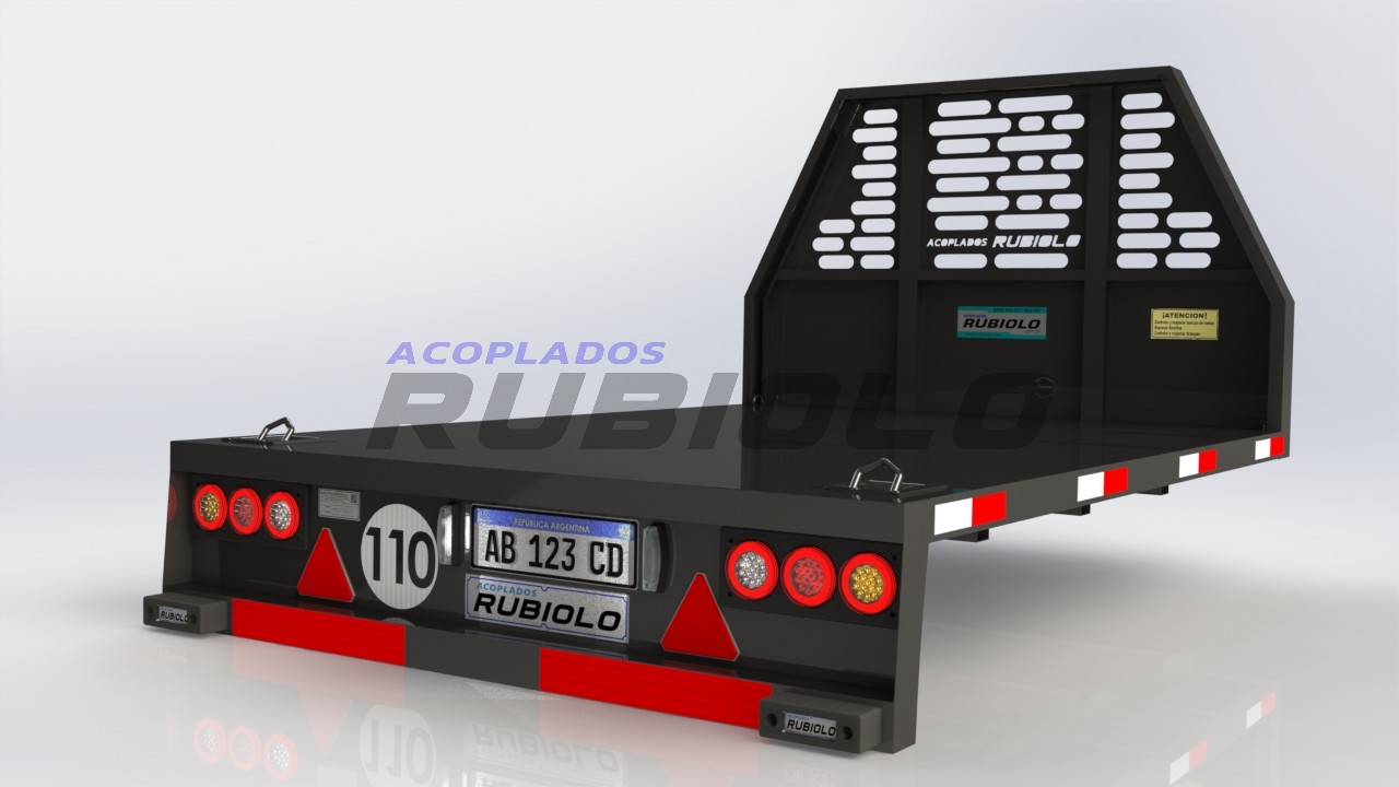 Carrocería de trabajo para Camionetas SIMPLE CABINA. (CC1009) - Imagen 3