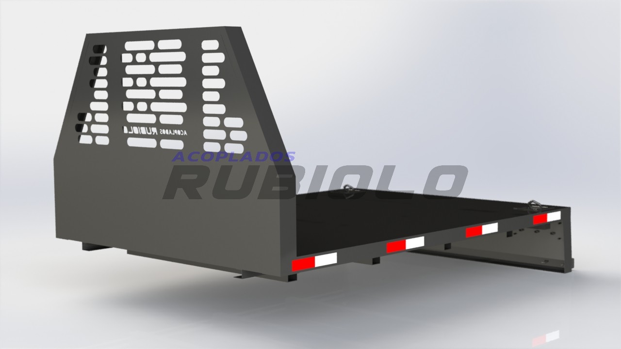 Carrocería de trabajo para Camionetas SIMPLE CABINA. (CC1009)