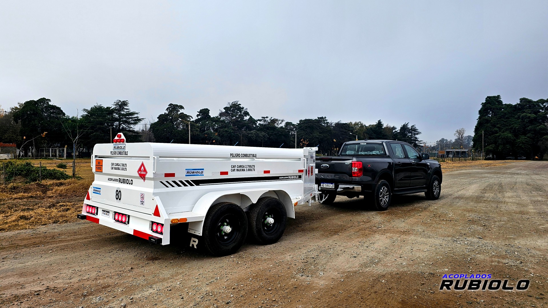 Cisterna Balancin Americana para 3.000 Lts. Homologado (CI1022-S) - Imagen 4