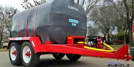 Acoplado Cisterna con Tanque Plastico para 10.000 Lts. (CP1012)