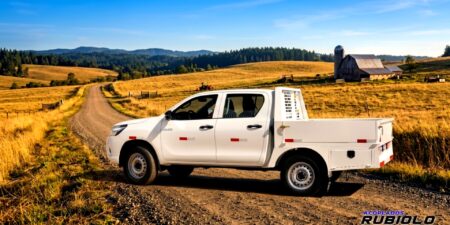 Carrocería Americana de trabajo para Camionetas DOBLE CABINA. (CC1005)