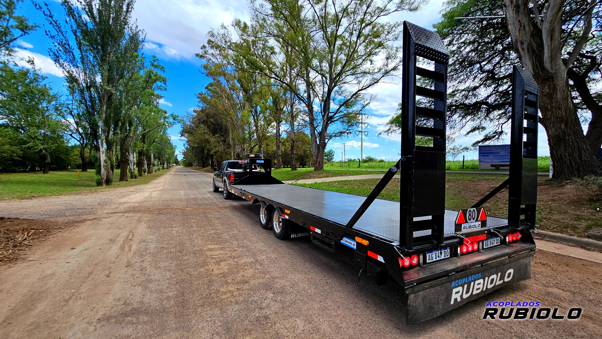 Trailer Semirremolque Balancin Homologado para 8/10 Tn. (HO1003) - Imagen 4