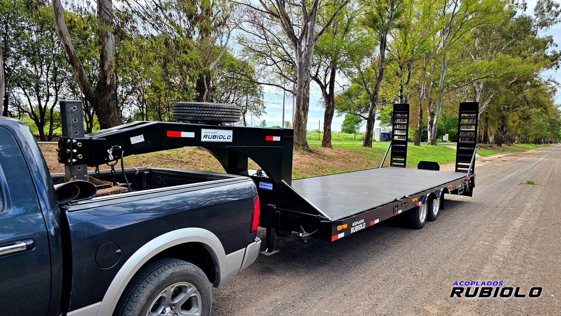 Trailer Semirremolque Balancin Homologado para 8/10 Tn. (HO1003) - Imagen 3
