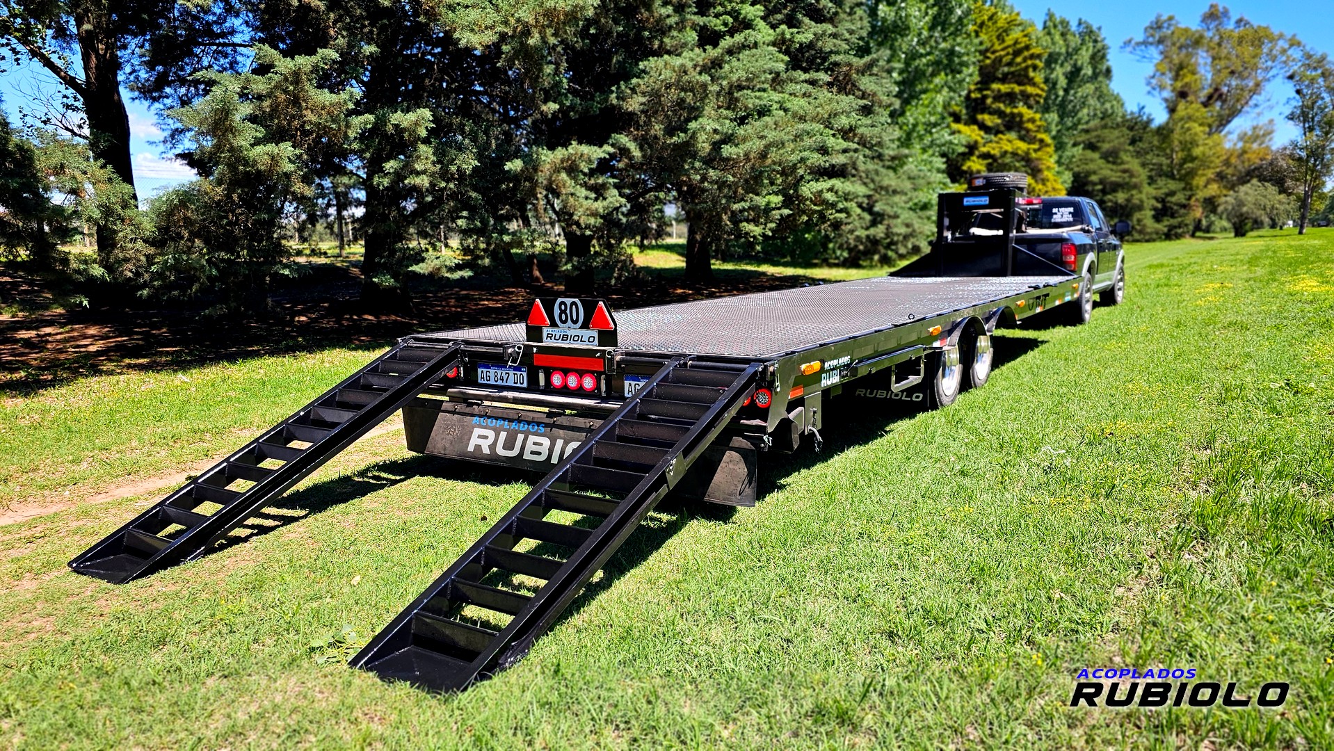 Trailer Semirremolque Balancin Homologado para 8/10 Tn. (HO1003) - Imagen 2