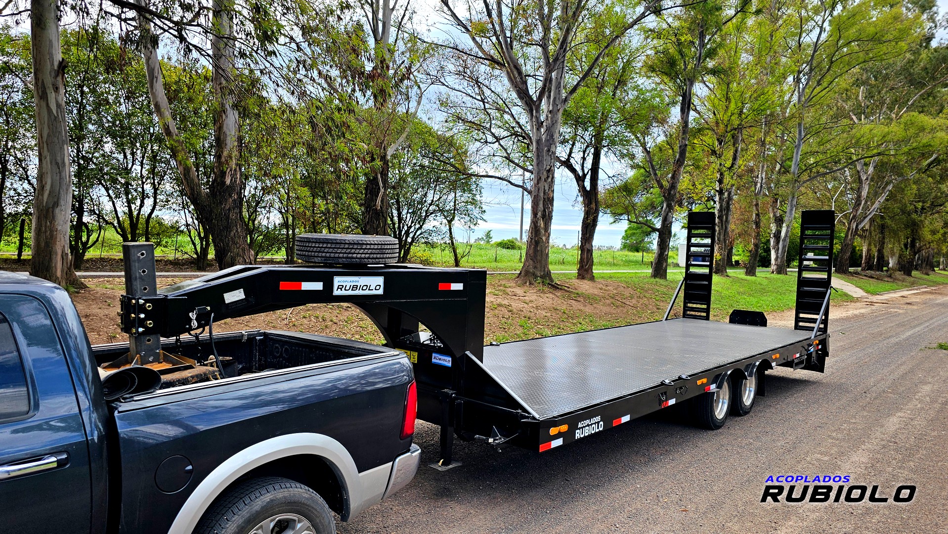 Trailer Semirremolque Balancin Homologado para 8/10 Tn. (HO1003)