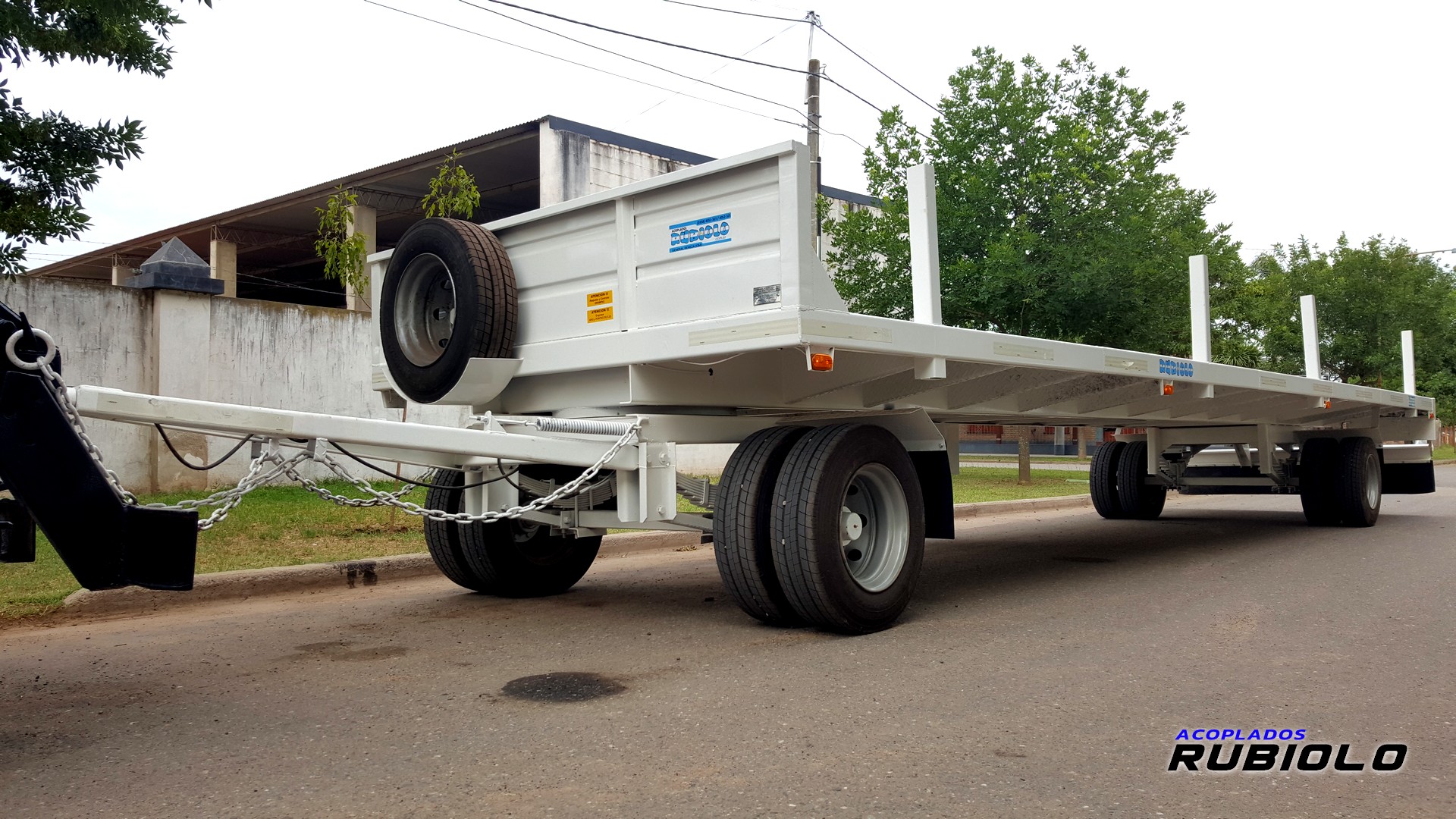Acoplado Homologado para 15/18 Tn. de capacidad (O4) (HO1008) - Imagen 2
