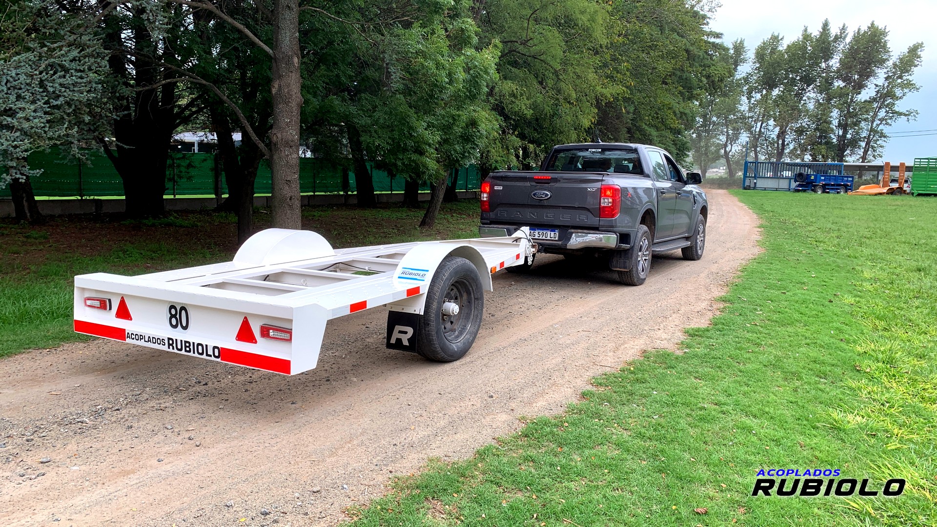 Trailer Homologado para Grupo Electrógeno o Generador para 2 Tn. (HO1024) - Imagen 7