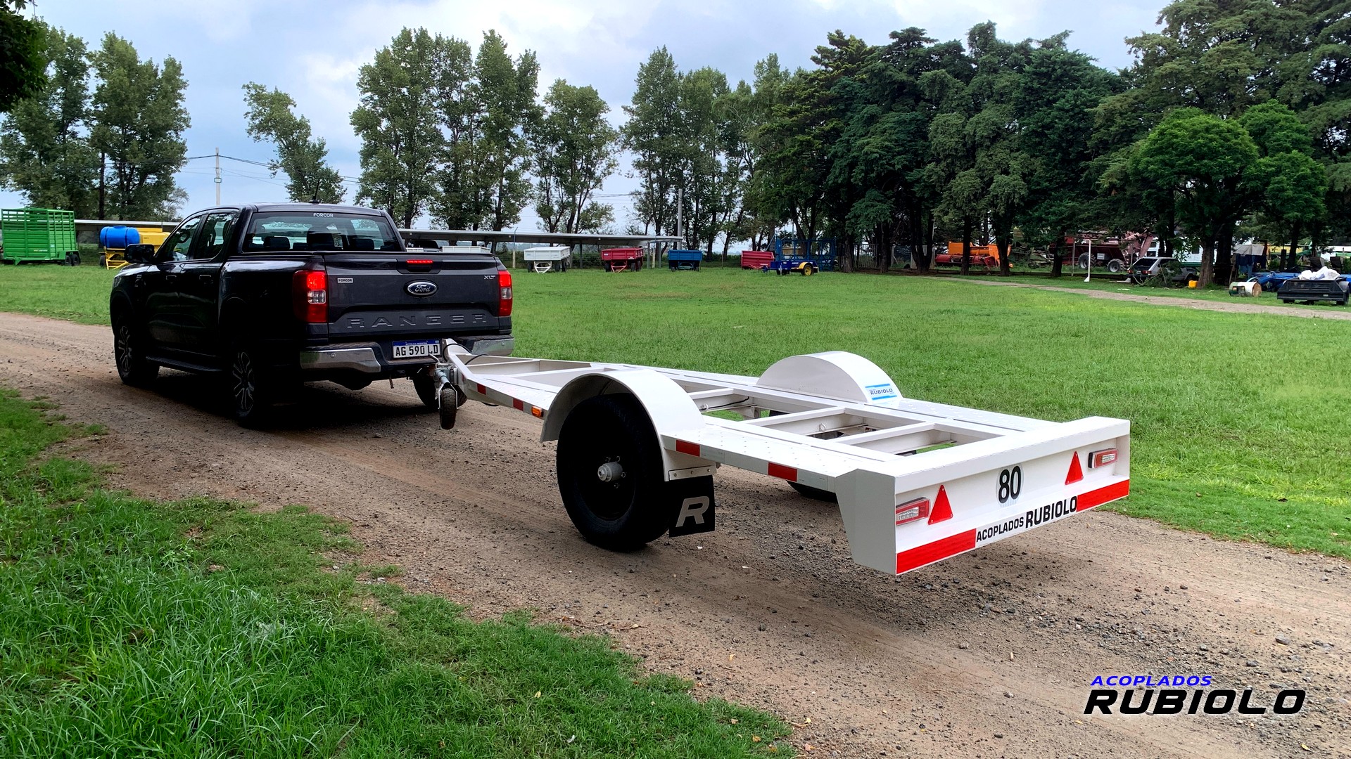 Trailer Homologado para Grupo Electrógeno o Generador para 2 Tn. (HO1024) - Imagen 6