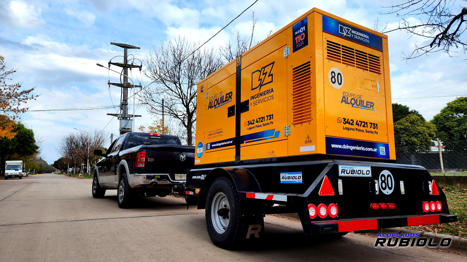 Tráiler Homologado para Grupo Electrógeno Y/O Generador (HO1024-E) MODELO ÚNICO - Imagen 4