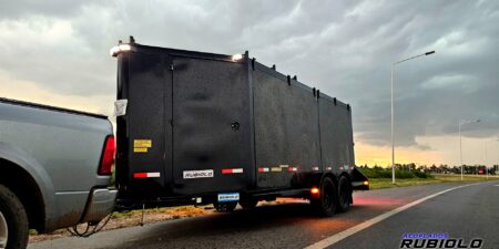 Trailer Carrozado Homologado para Drones Fumigadores (HO1028)