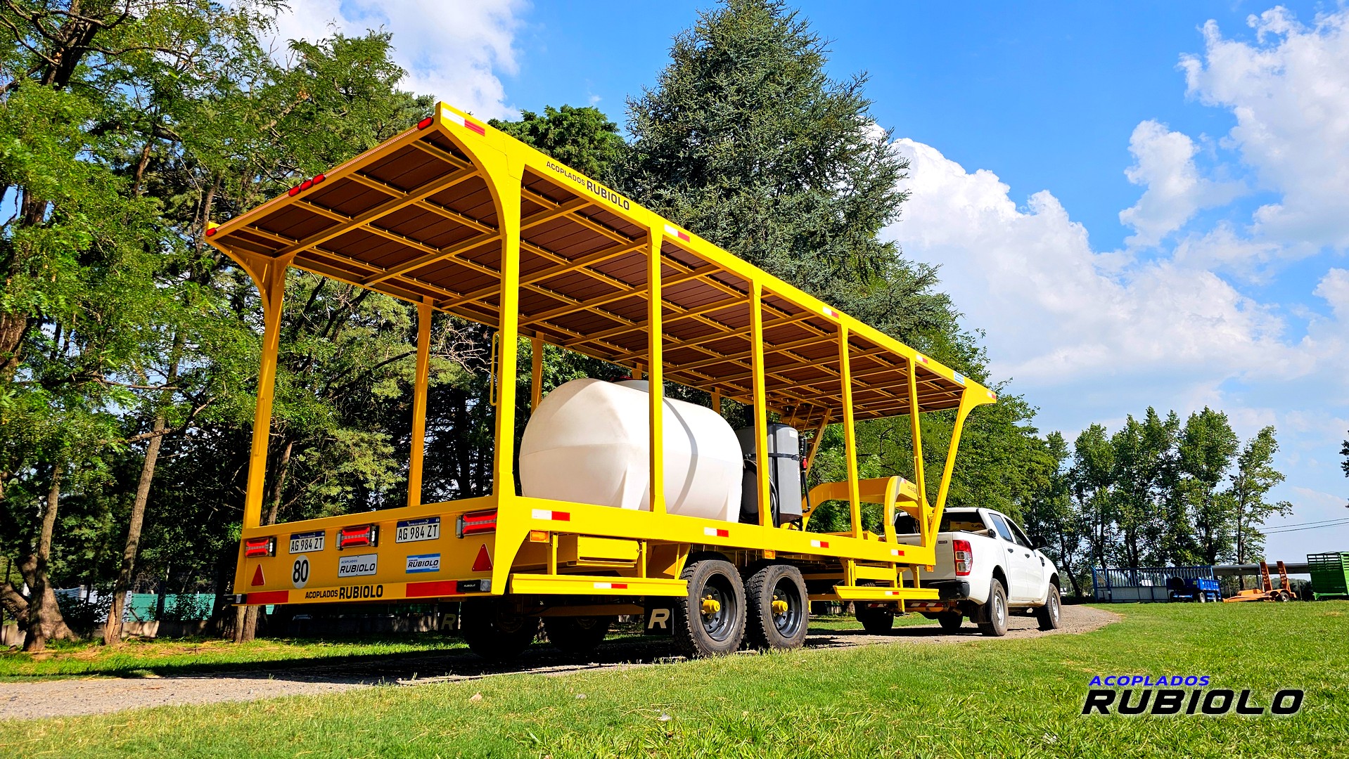 Semirremolque Abierto Homologado para Drones Fumigadores (HO1030) - Imagen 8