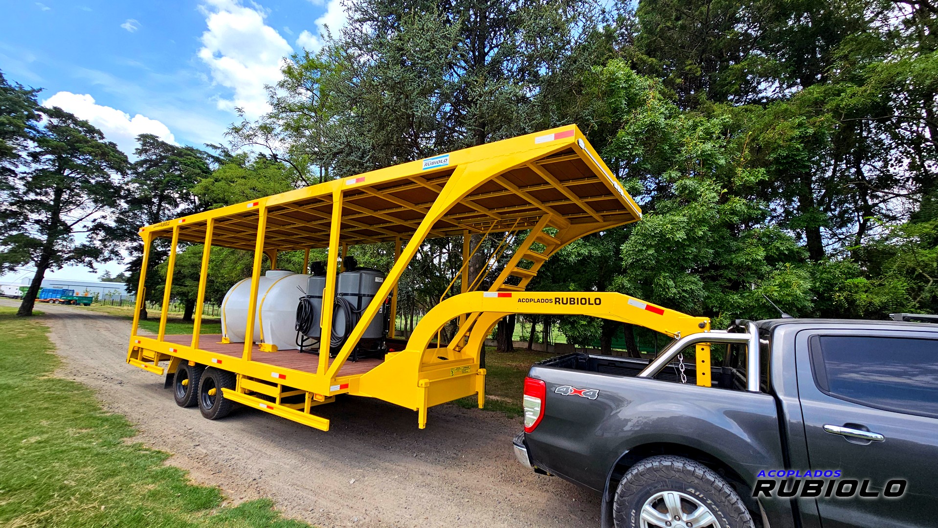 Semirremolque Abierto Homologado para Drones Fumigadores (HO1030) - Imagen 6