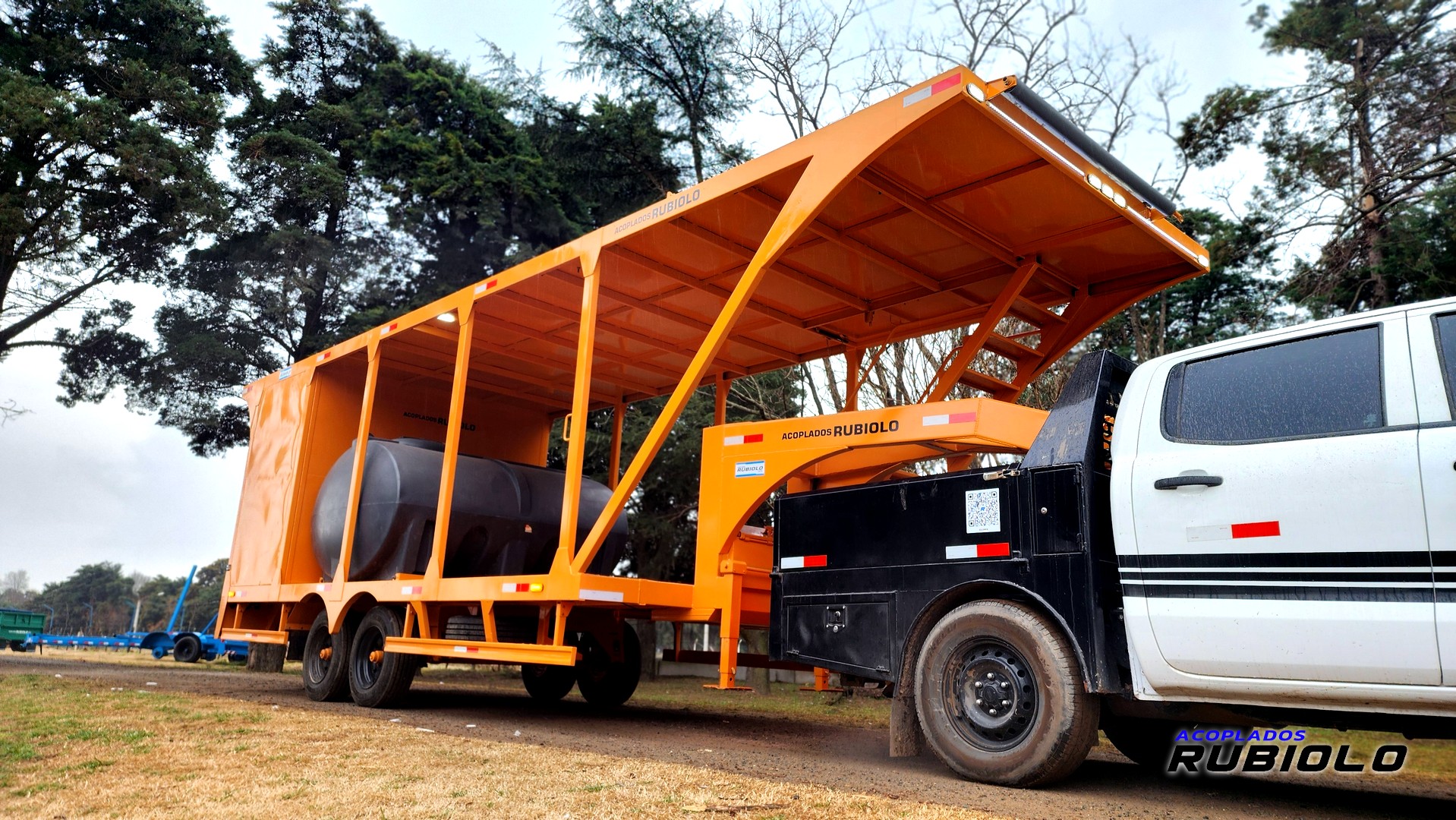 Semirremolque Abierto Homologado para Drones Fumigadores (HO1030) - Imagen 5