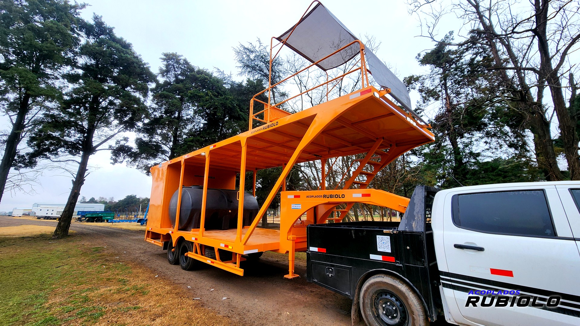 Semirremolque Abierto Homologado para Drones Fumigadores (HO1030) - Imagen 4