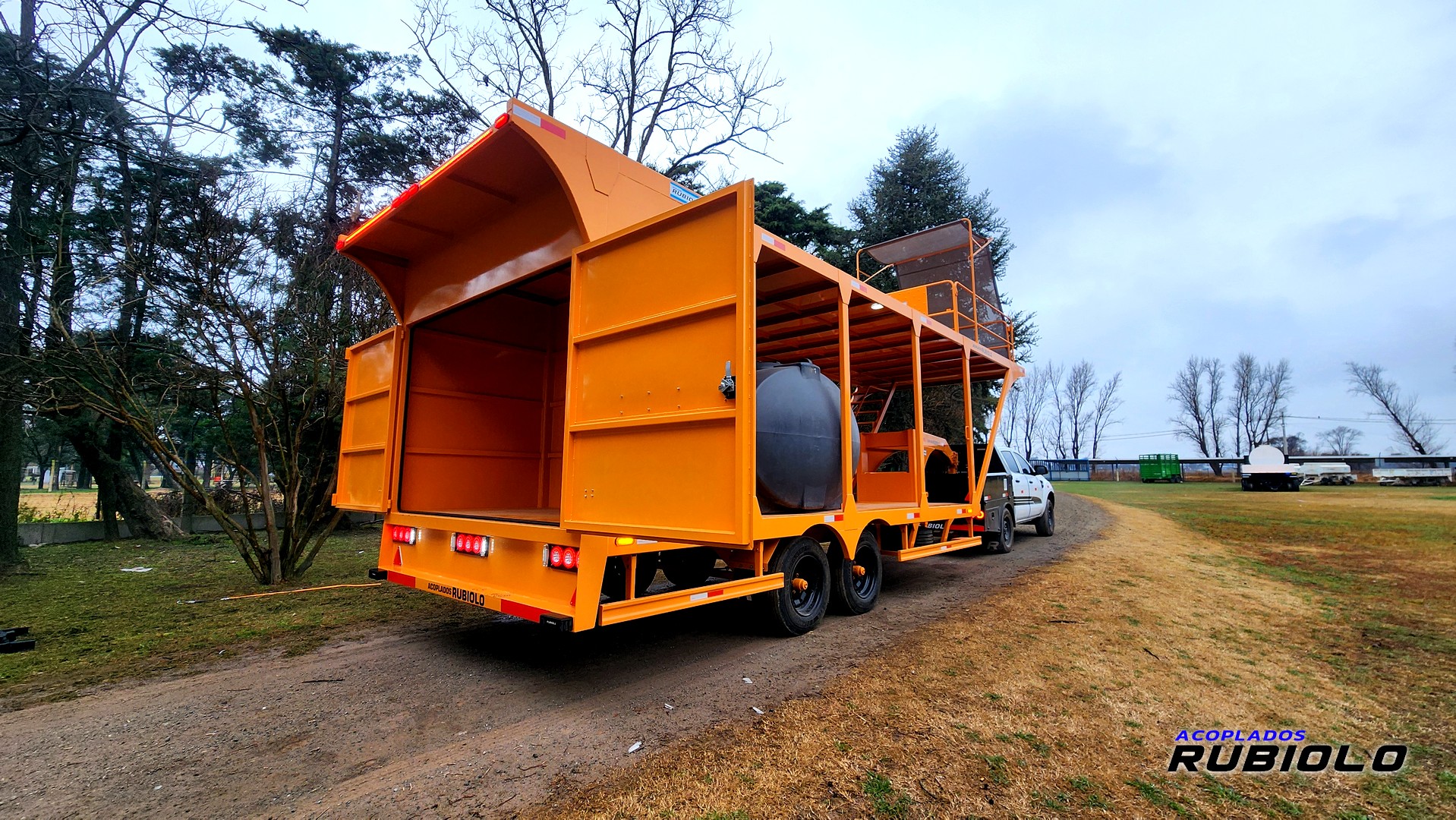 Semirremolque Abierto Homologado para Drones Fumigadores (HO1030) - Imagen 2
