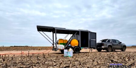 Acoplado Semicarrozado homologado para Drones Fumigadores USADO. (HO1027-U)