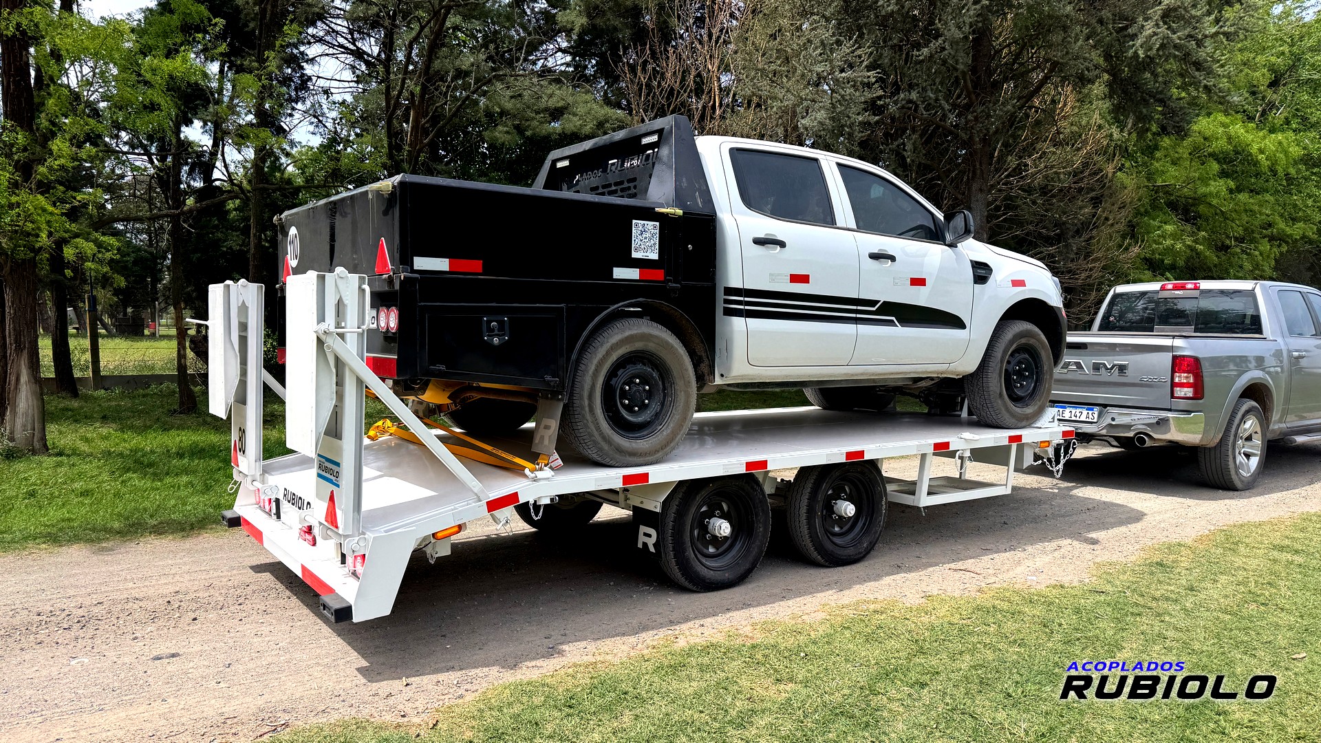 Tráiler Balancín Homologado Ruedas Abajo para 3 Tn. De 6 x 2 Mts. (TR1030-S) - Imagen 8
