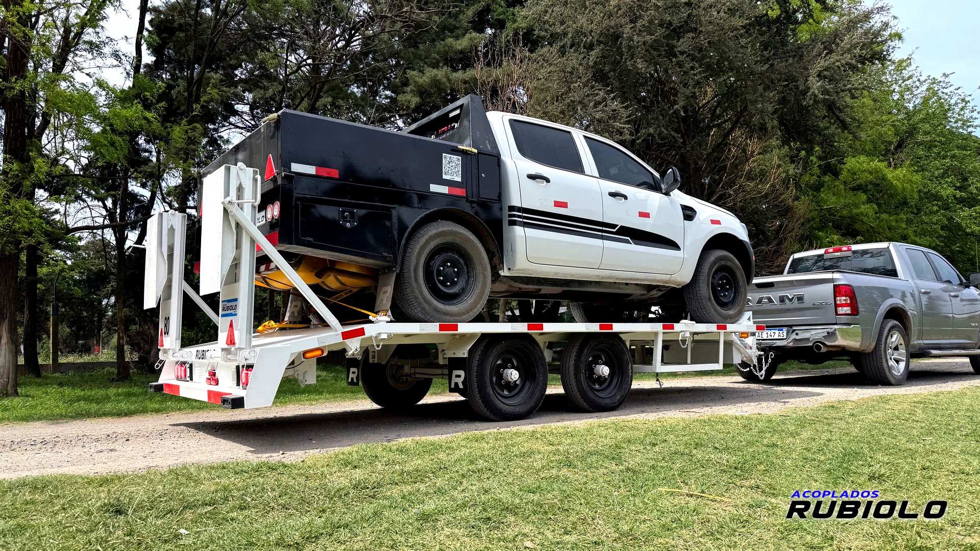 Tráiler Balancín Homologado Ruedas Abajo para 3 Tn. De 6 x 2 Mts. (TR1030-S) - Imagen 9