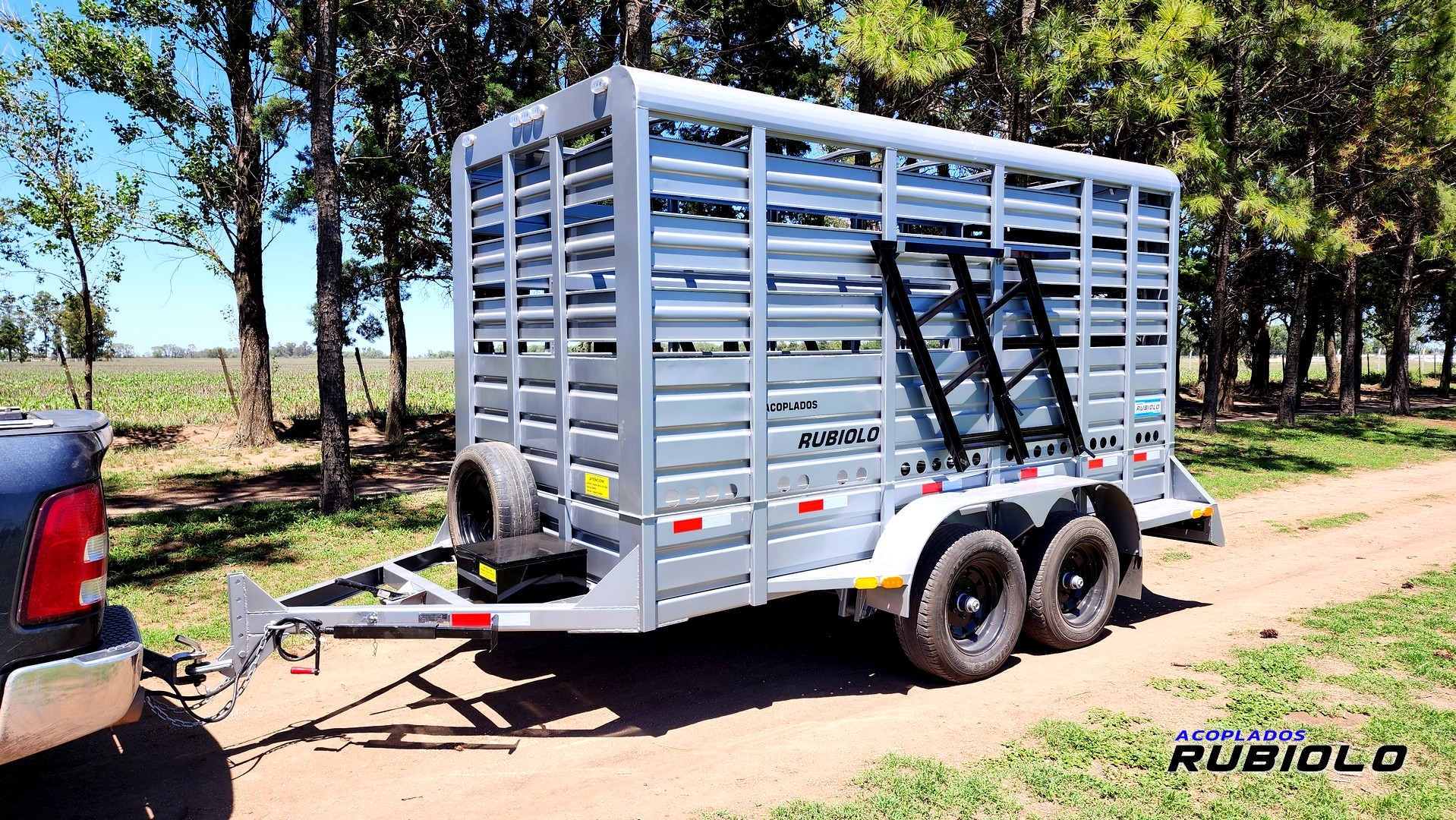 Acoplado Jaula para 3.5 Tn. Balancin Homologada. (JA1005-S) - Imagen 7