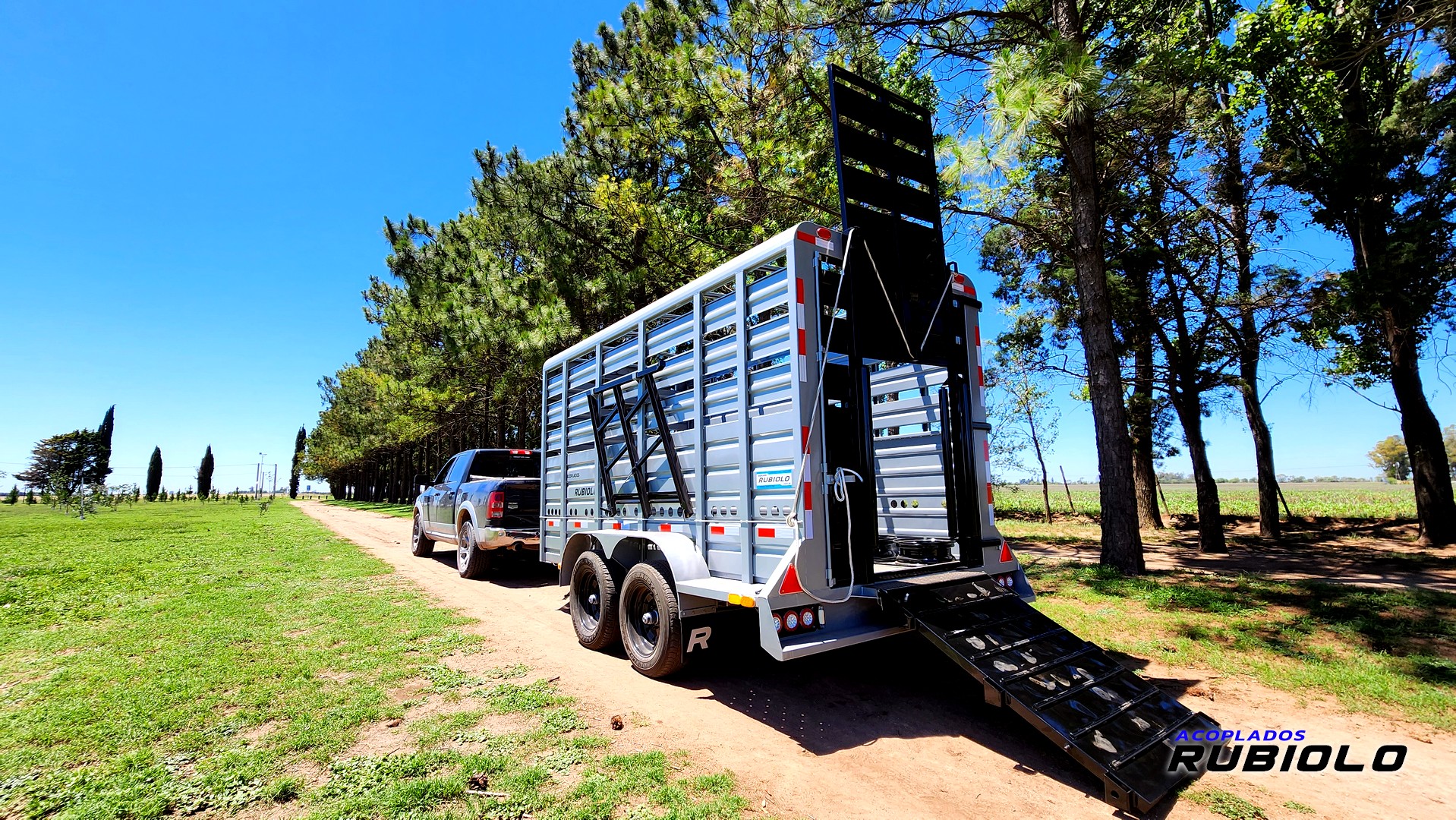 Acoplado Jaula para 3.5 Tn. Balancin Homologada. (JA1005-S) - Imagen 6