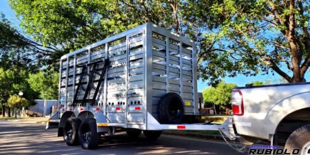 Acoplado Jaula para 3.5 Tn. Balancin Homologada. (JA1005-S)