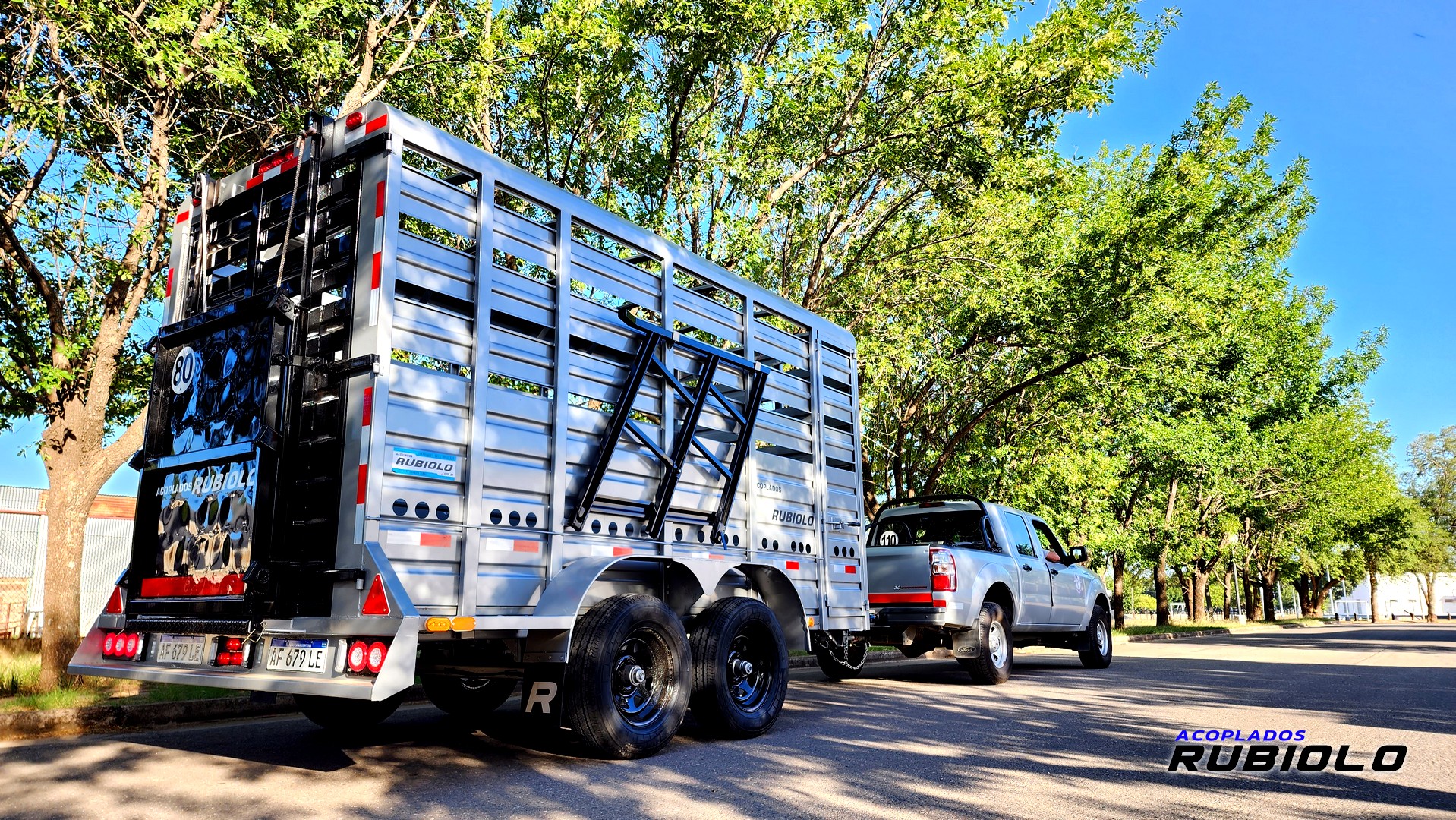 Acoplado Jaula para 3.5 Tn. Balancin Homologada. (JA1005-S) - Imagen 3