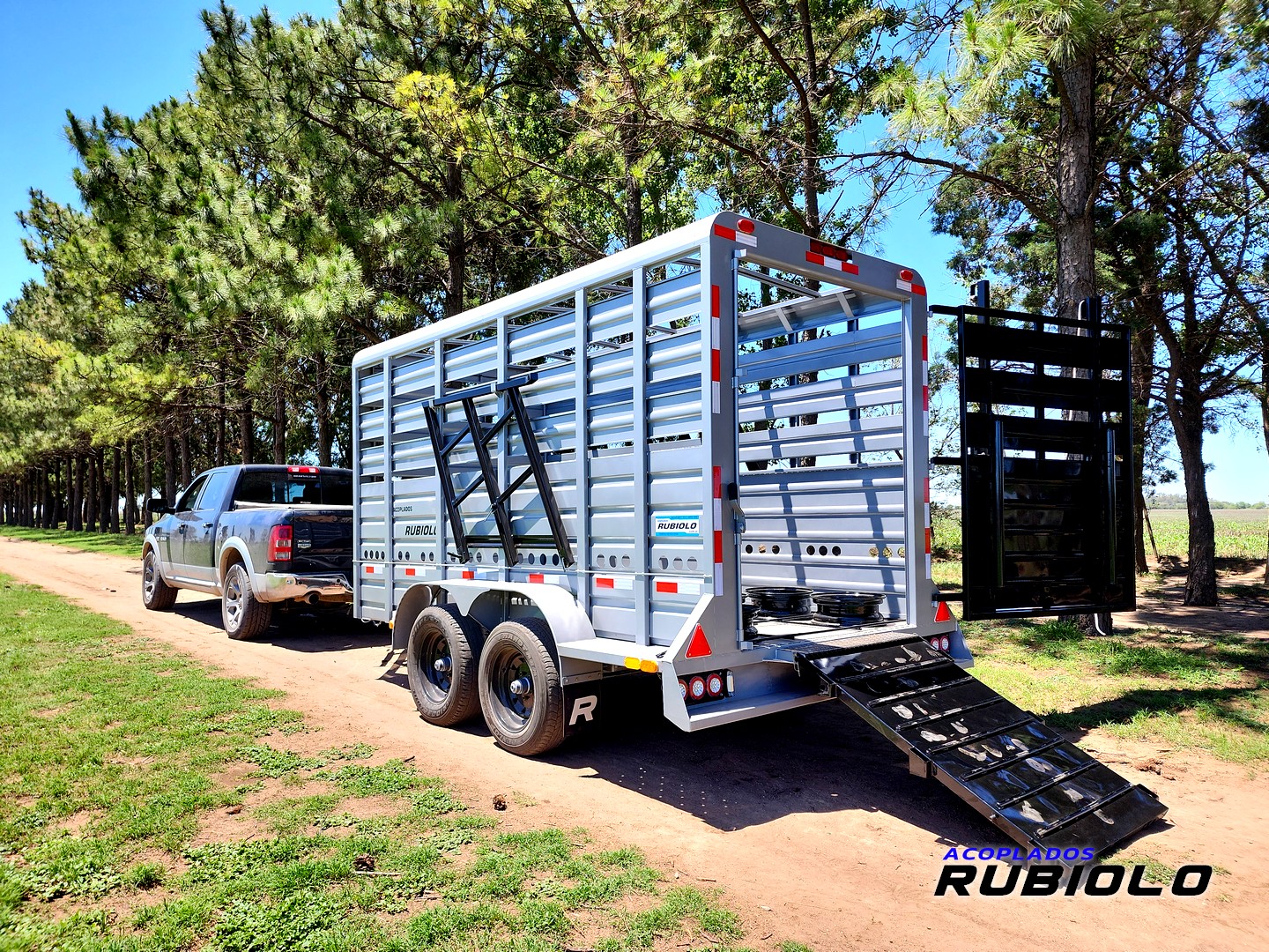 Acoplado Jaula para 3.5 Tn. Balancin Homologada. (JA1005-S) - Imagen 2