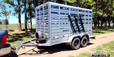 Acoplado Jaula para 3.5 Tn. Balancin Homologada. (JA1007-S)