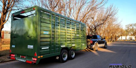 Acoplado Jaula de 6 Mts. para caballos (JA1012)