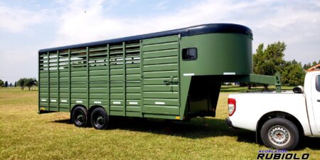 Trailer Semirremolque Homologado para caballos Estilo Americano (JA1014-S)