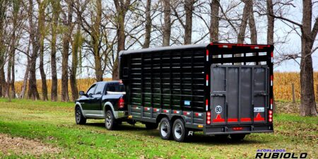 Trailer Semirremolque Homologado para caballos Estilo Americano (JA1014-S)