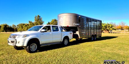 Trailer Semirremolque Homologado para caballos Estilo Americano (JA1022-S)