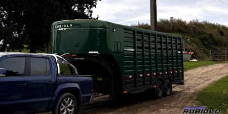 Trailer Semirremolque Homologado para caballos Estilo Americano (JA1023-S)