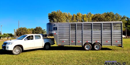 Trailer Semirremolque Homologado para caballos Estilo Americano (JA1024-S)