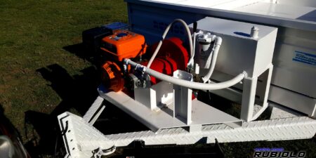 Sistema de vuelco Hidraulico independiente a explosion con Motor Honda (OP1081)