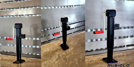 Gato (pie) a Rosca semi pesado con manija lateral (OP1136)