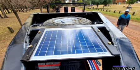 Kit cargador solar para batería (OP1220)