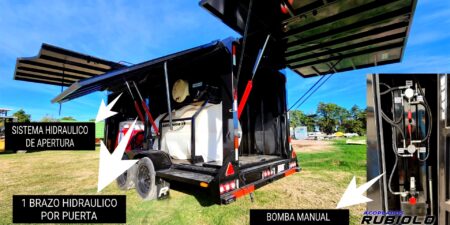 Sistema Hidraulico de apertura y elevacion de puertas (para las 5 puertas). (OP1240)