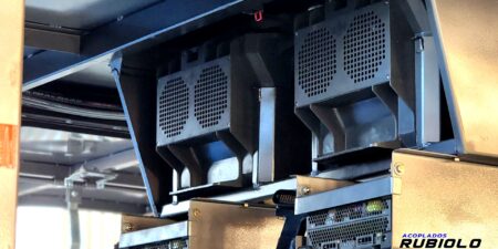 Soporte Doble (Dos drones) para canastos enfriadores de baterias (OP1243)