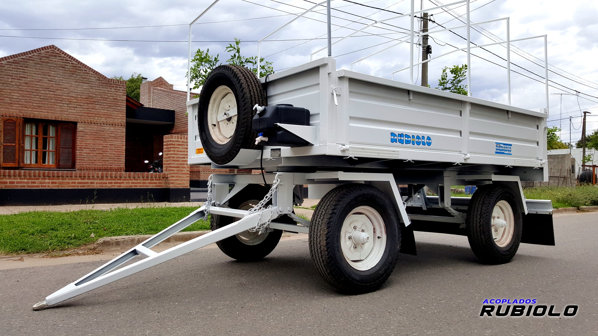 Acoplado Playo para 3.5 Tn. de 3 Mts. de largo (PL1008) - Imagen 17