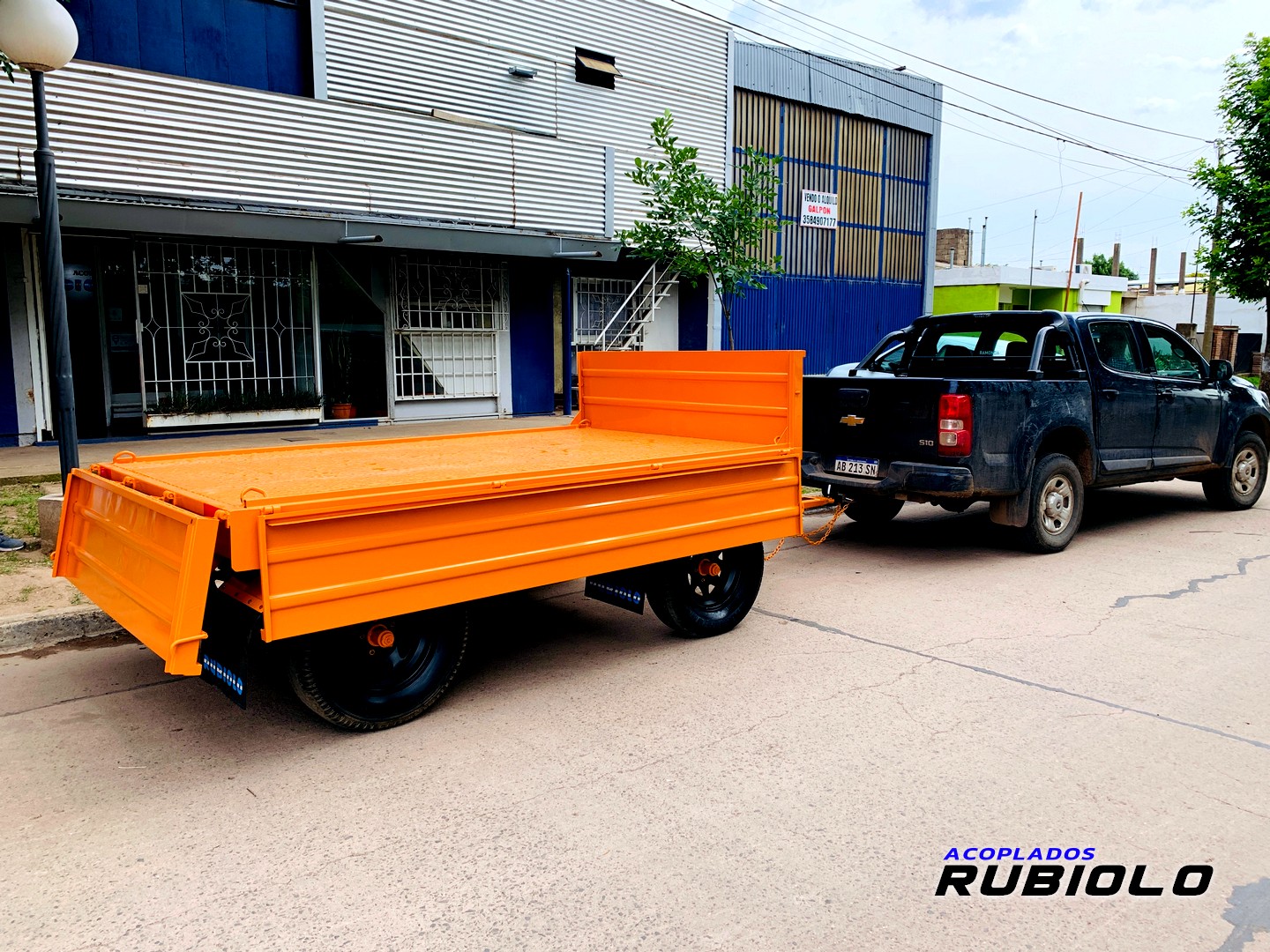 Acoplado Playo para 3.5 Tn. de 3 Mts. de largo (PL1008) - Imagen 9