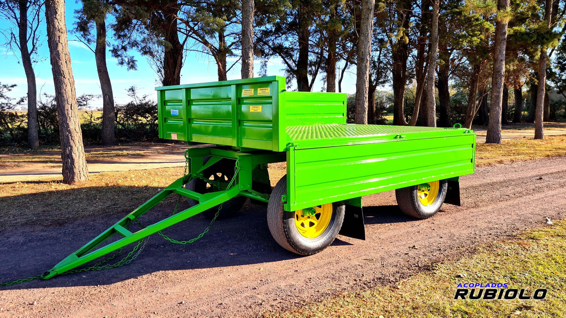 Acoplado Playo para 3.5 Tn. de 3 Mts. de largo (PL1008) - Imagen 14