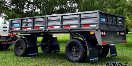 Acoplado Playo para 3.5 Tn. de 4 Mts. de largo (PL1009)